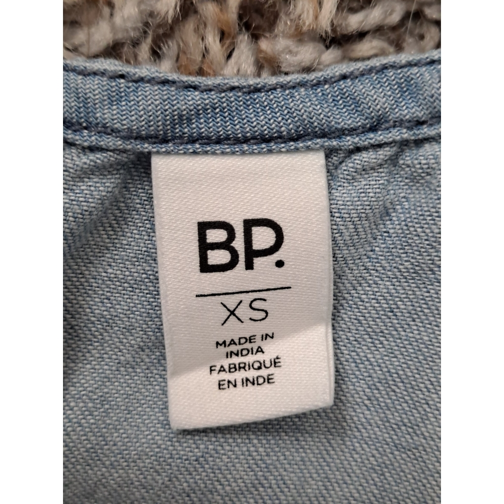 BP Denim Ruffle Tank Top - Picture 4 of 5